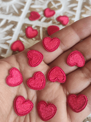 Micro Parche corazón (3und)