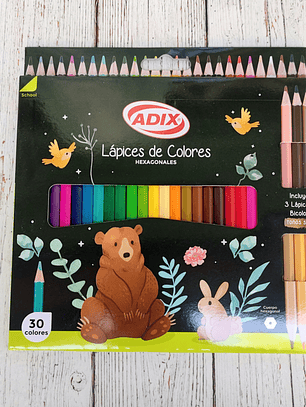 Set lápices 30 colores