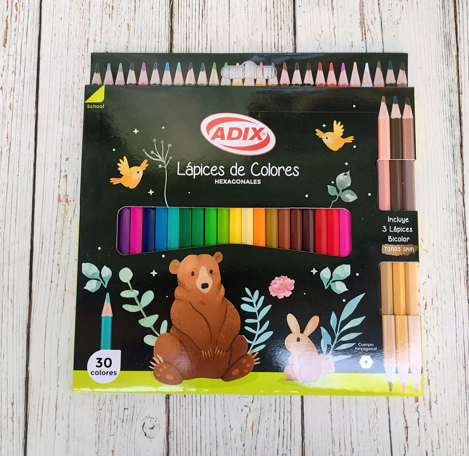 Set lápices 30 colores 1