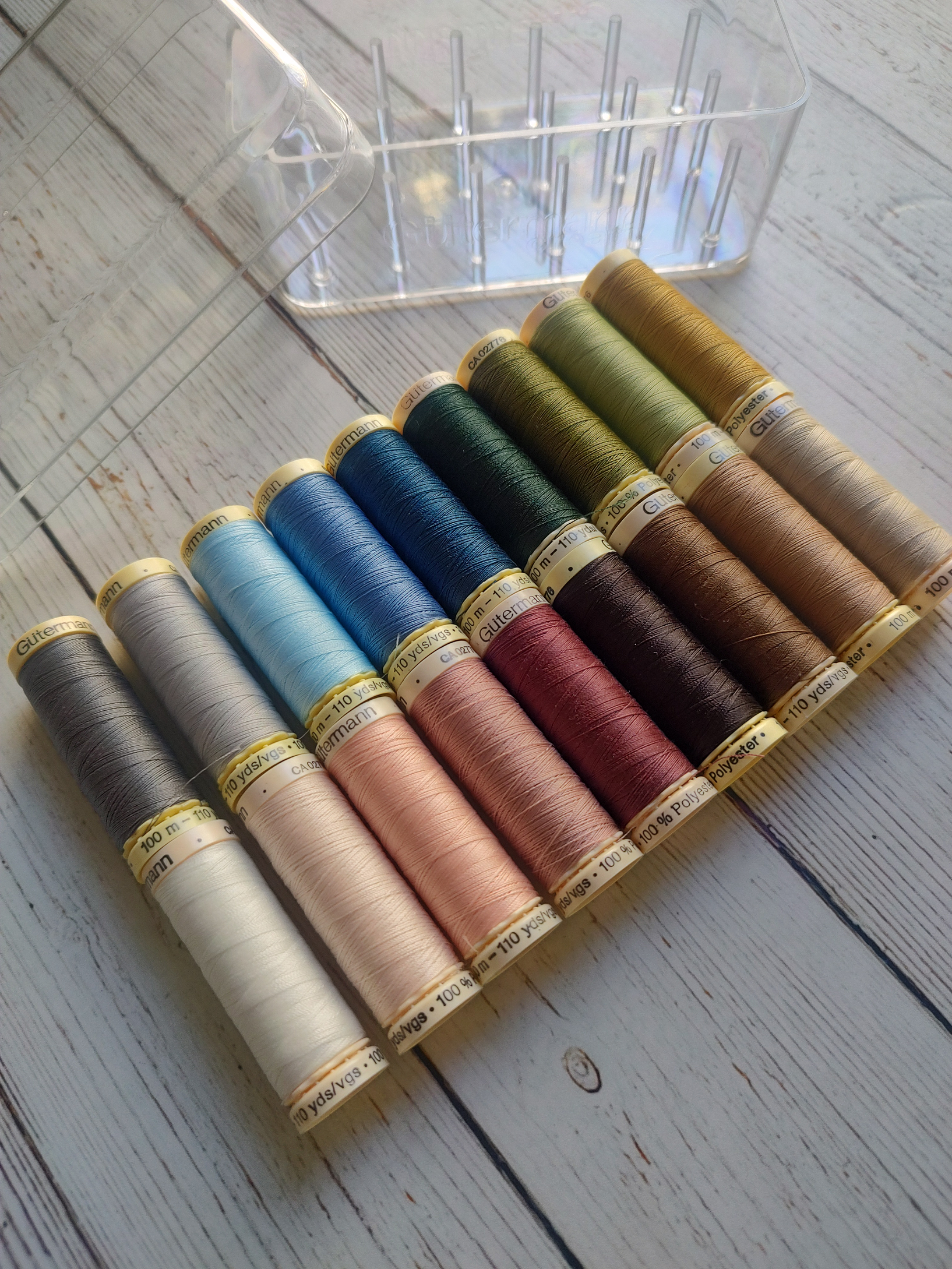 Set 18 Hilos Cosetodo Gütermann 4