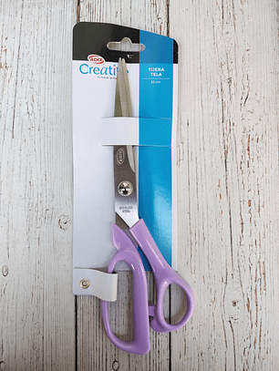 Tijeras Tela Lila 23cms