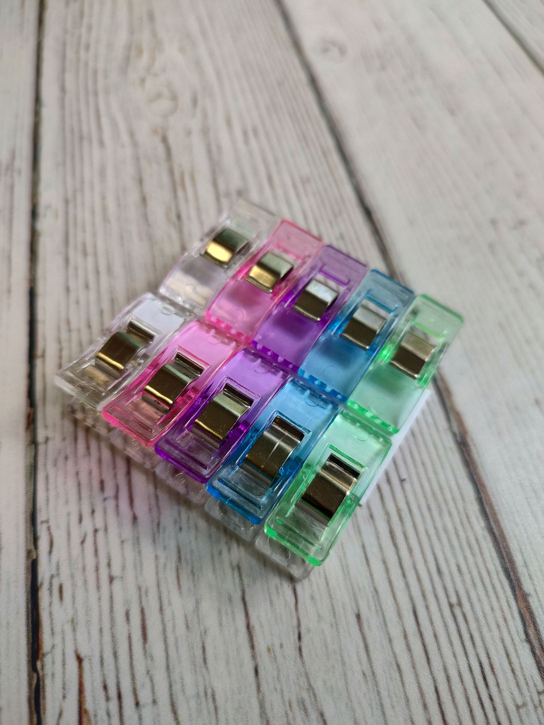 Set 10 Pinzas para costura 27mm 3