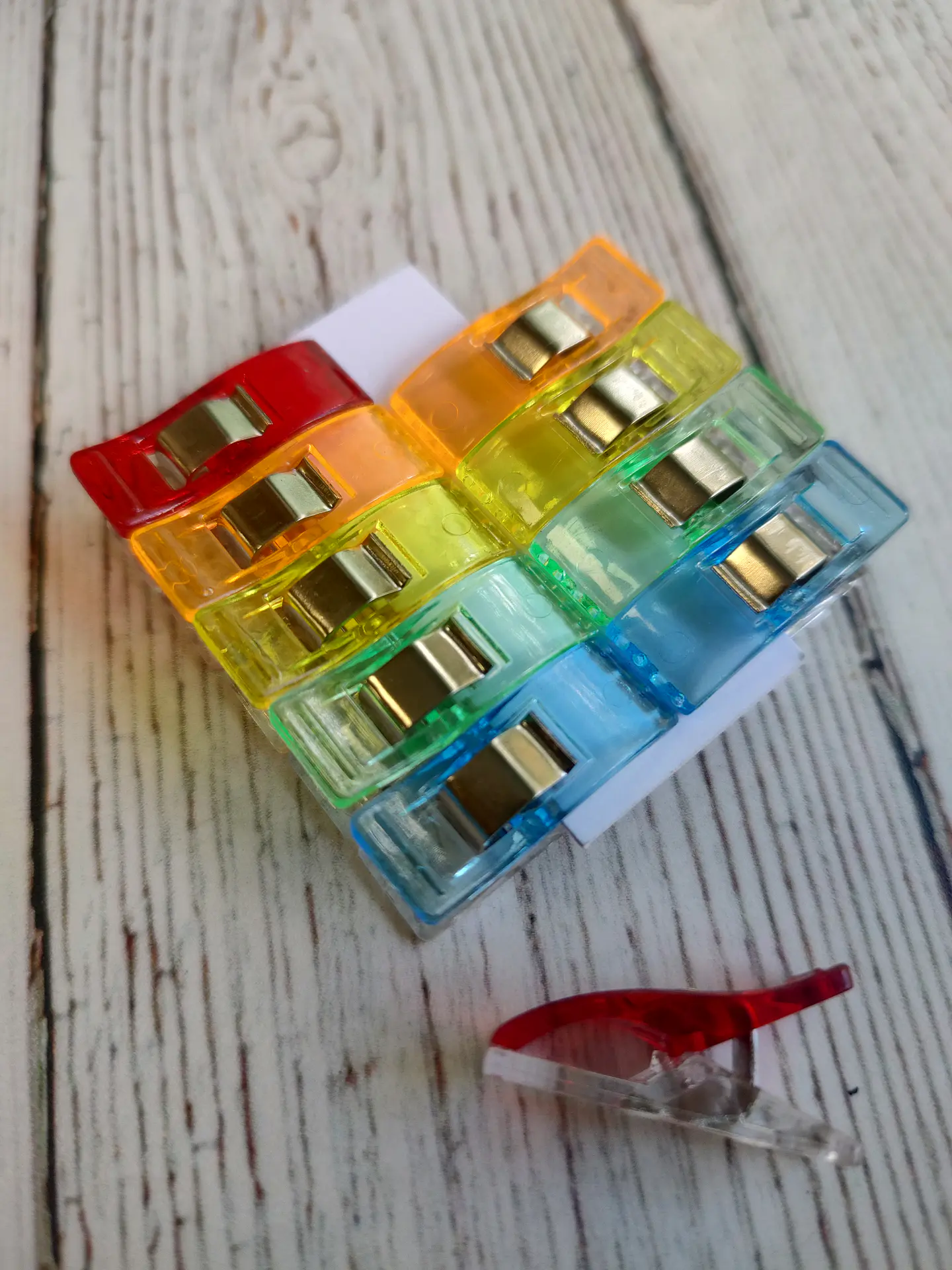 Set 10 Pinzas para costura 27mm 1