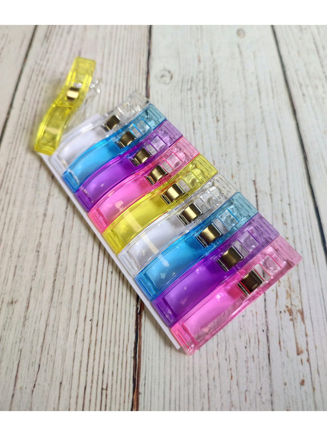 Set 10 Pinzas para costura 56mm 1