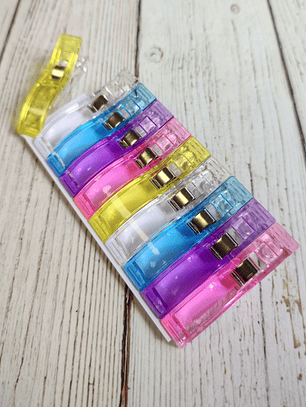 Set 10 Pinzas para costura 56mm