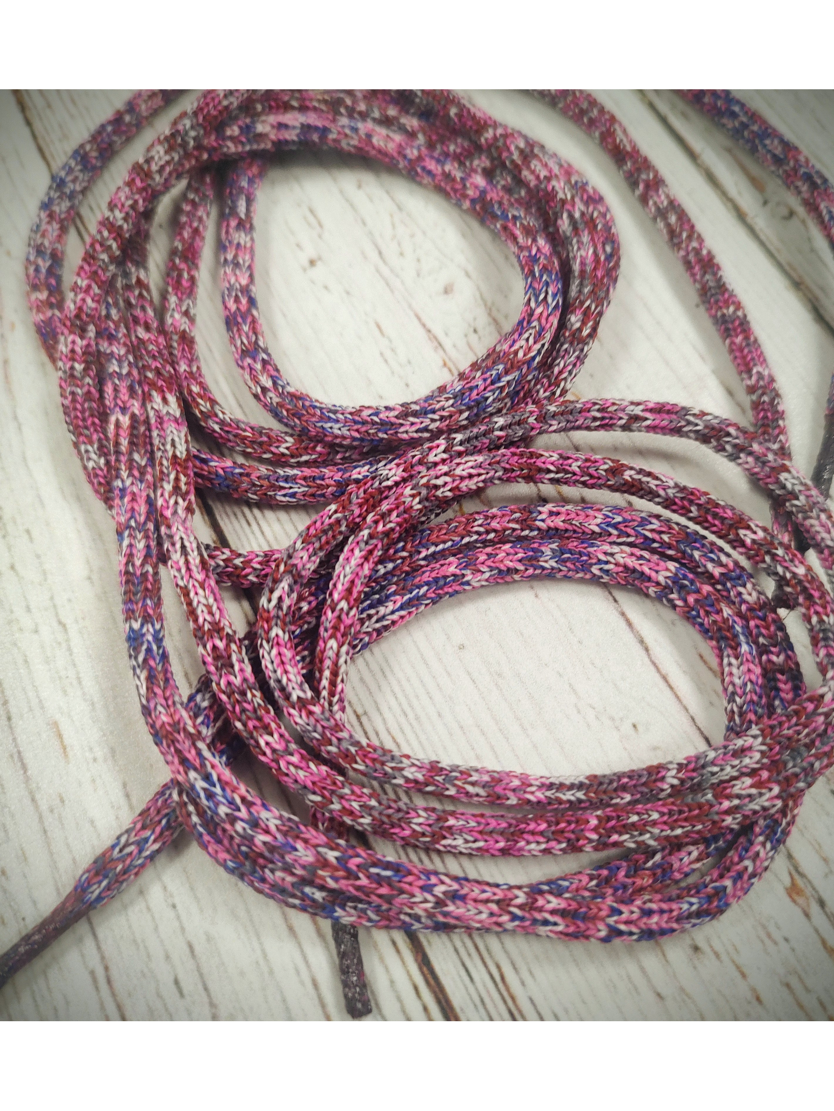 Cordones jaspeados burdeo  1