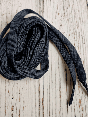 Cordones Zapatillas planos Azul Marino 120cm