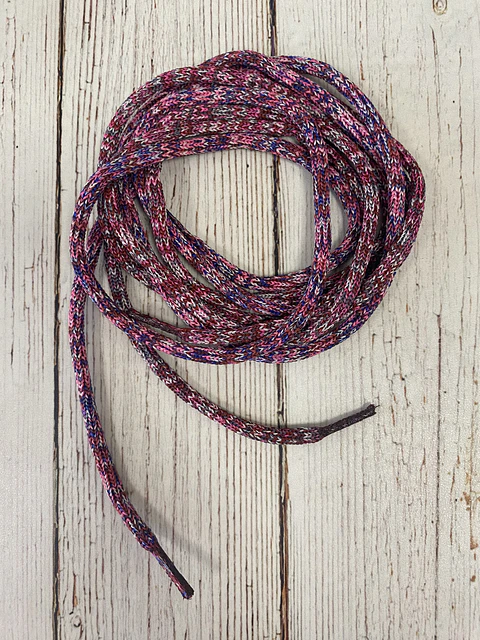 Cordones de zapato Jaspeados burdeo 120cm