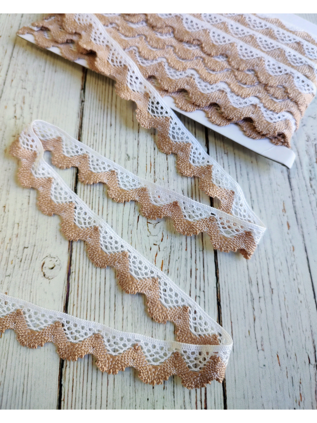 Macramé Bicolor Beige 3mts 1