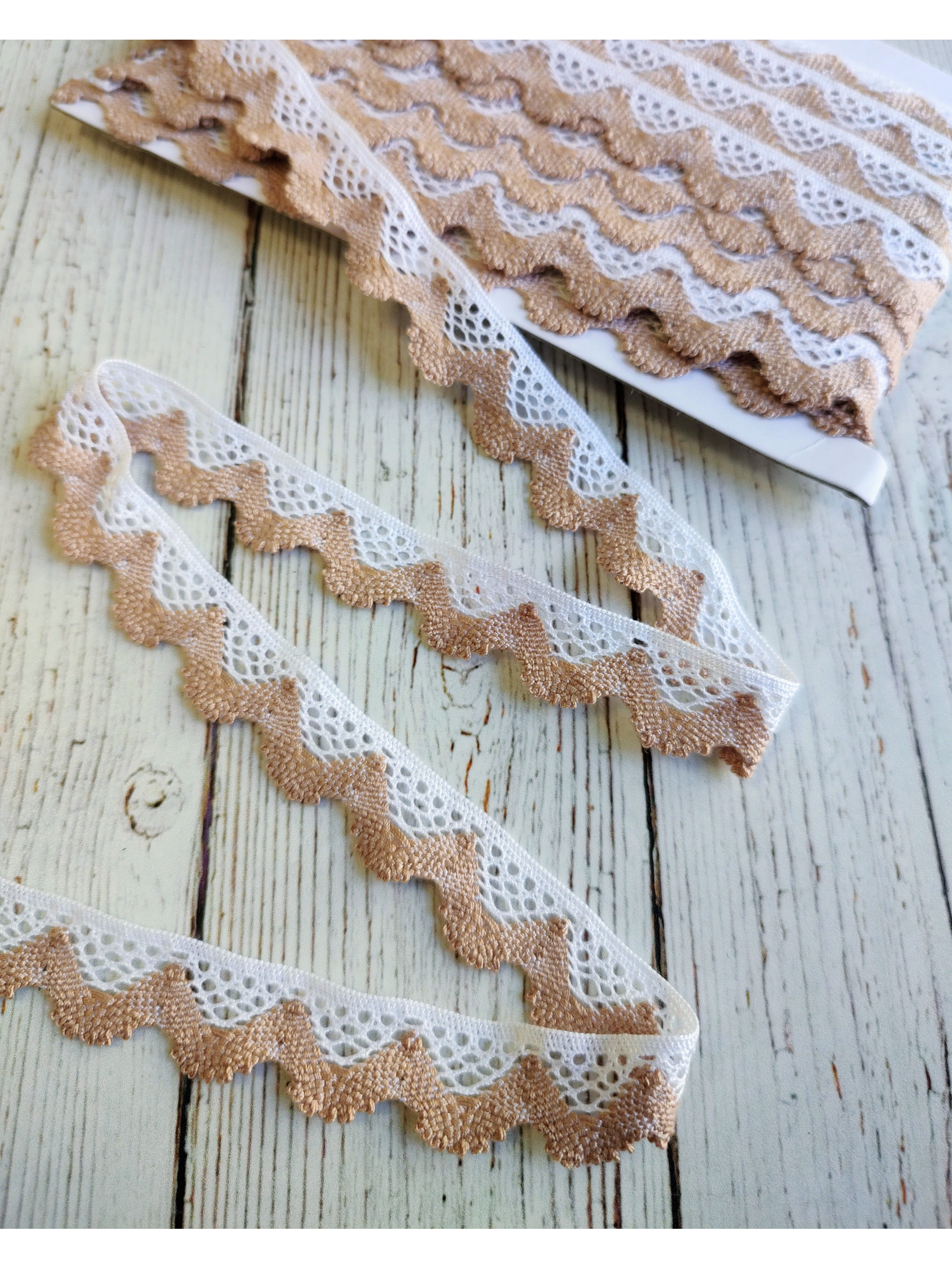 Macramé Bicolor Beige 3mts 1