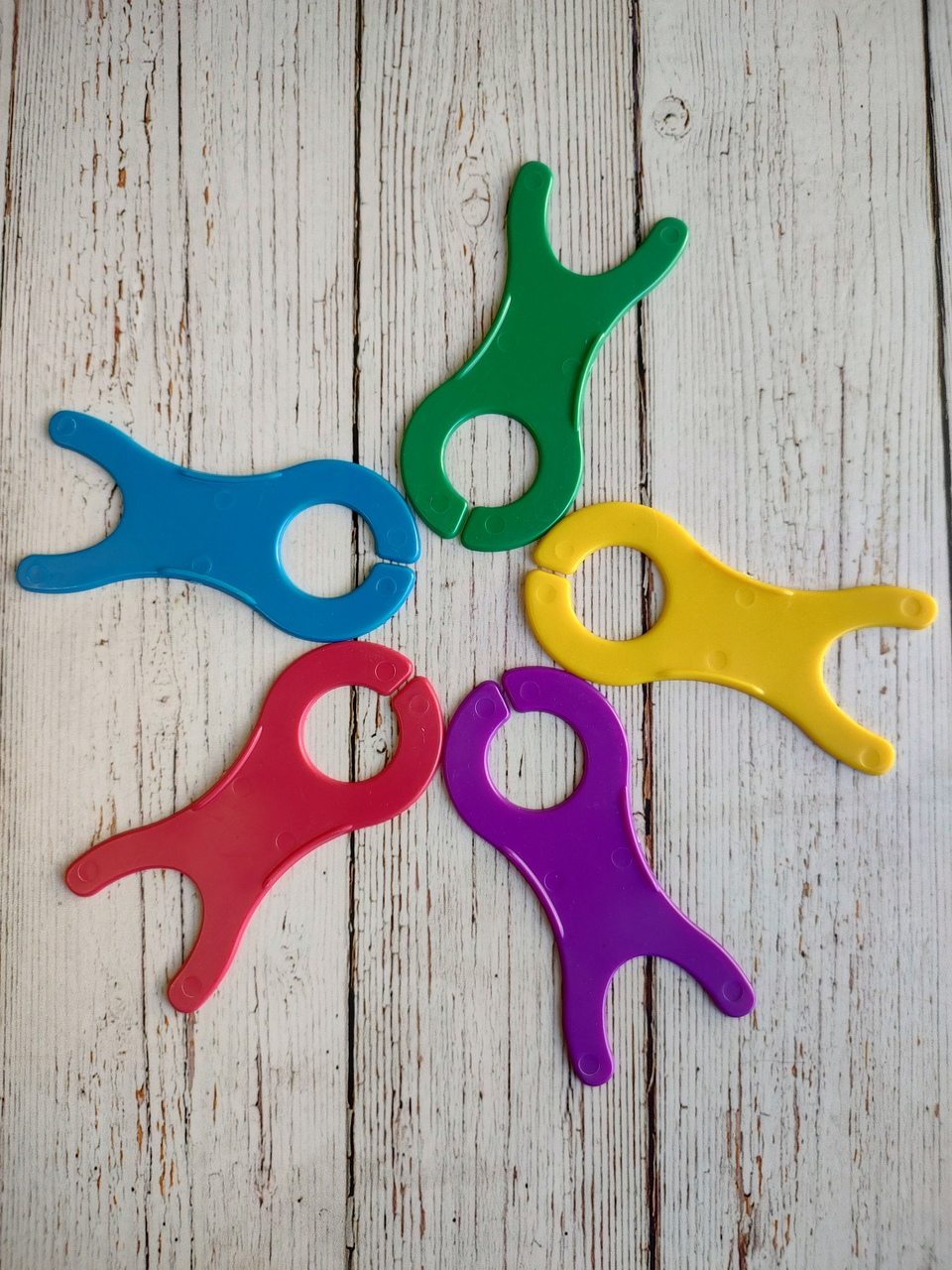 Set 5 Bobinas para lana 1