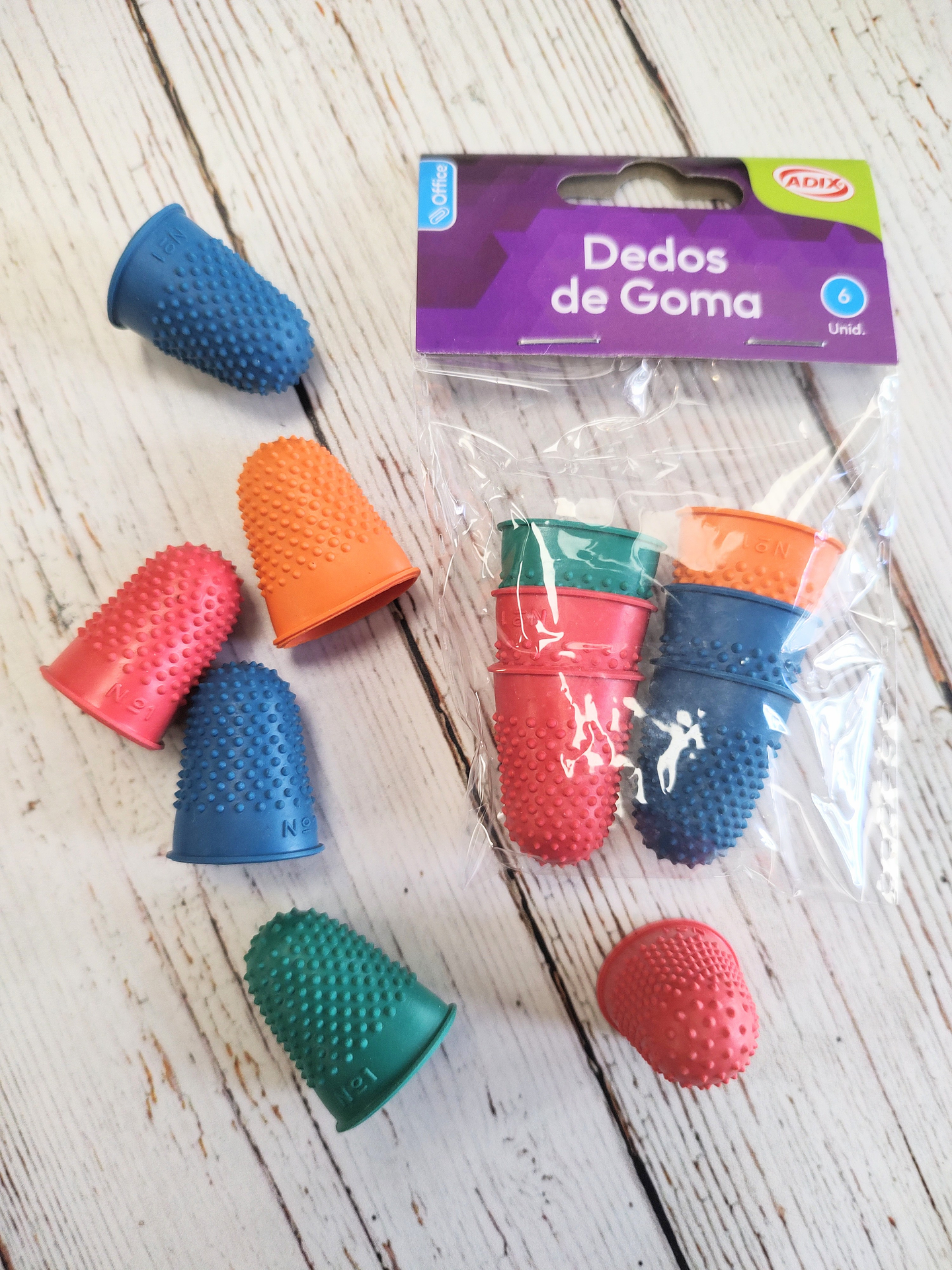 Dedos de goma #1 2