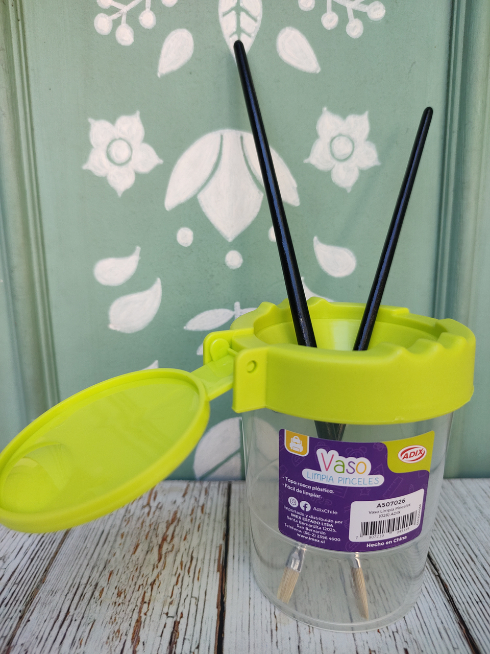 Vaso limpia pinceles 1