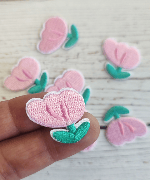 Mini parches Tulipán 