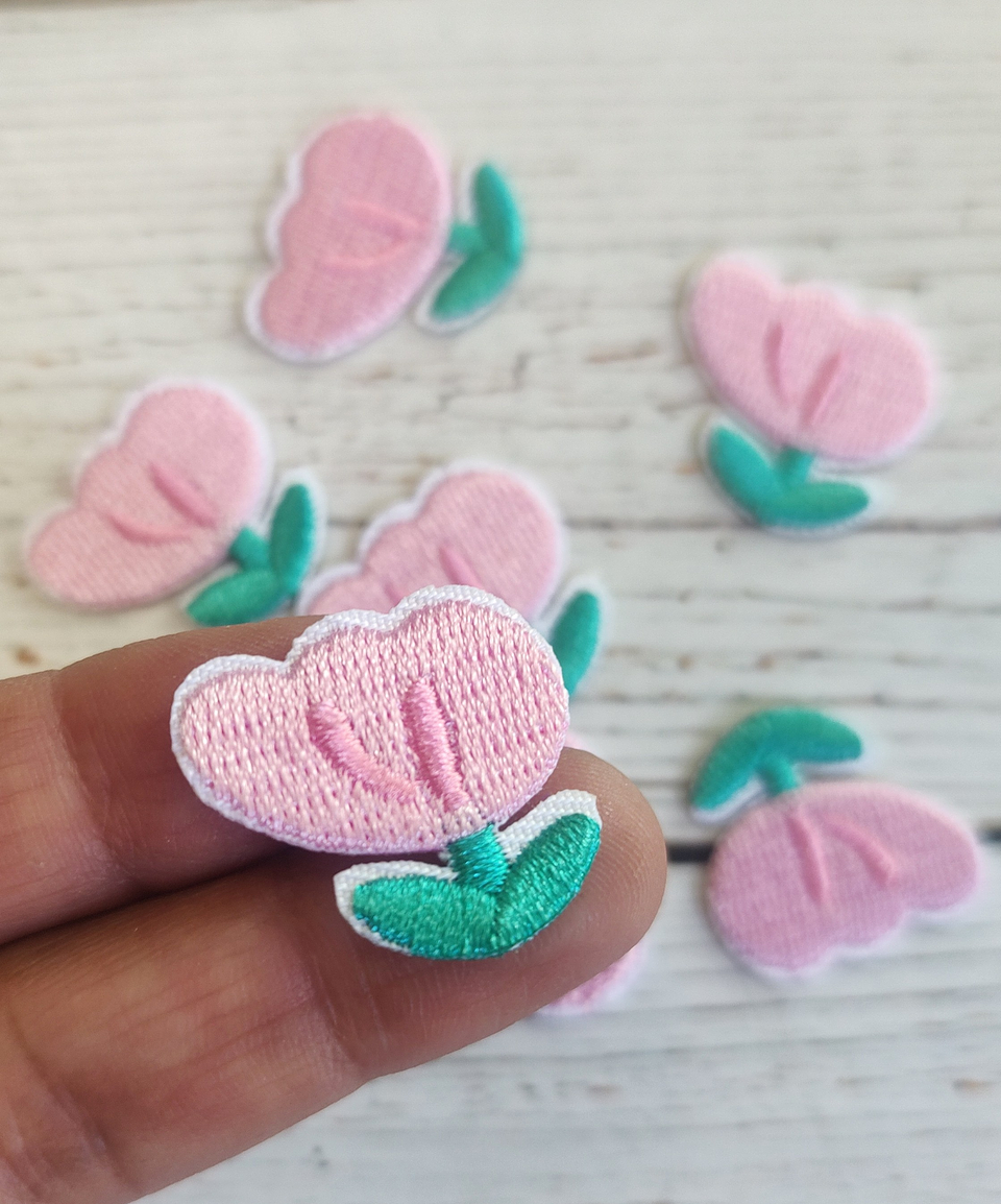 Mini parches Tulipán  1