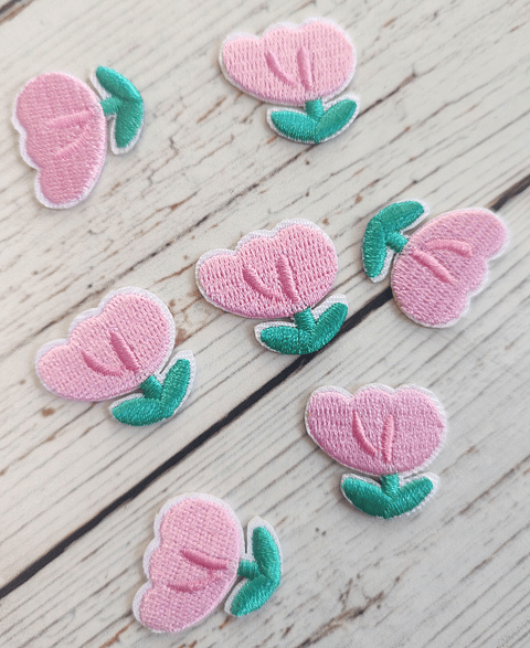 Mini parches Tulipán 