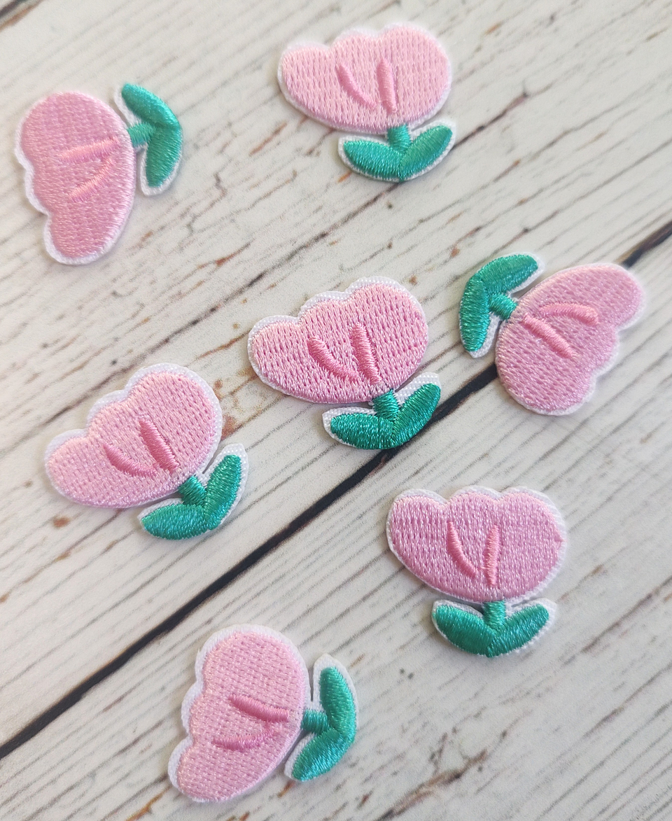 Mini parches Tulipán  2