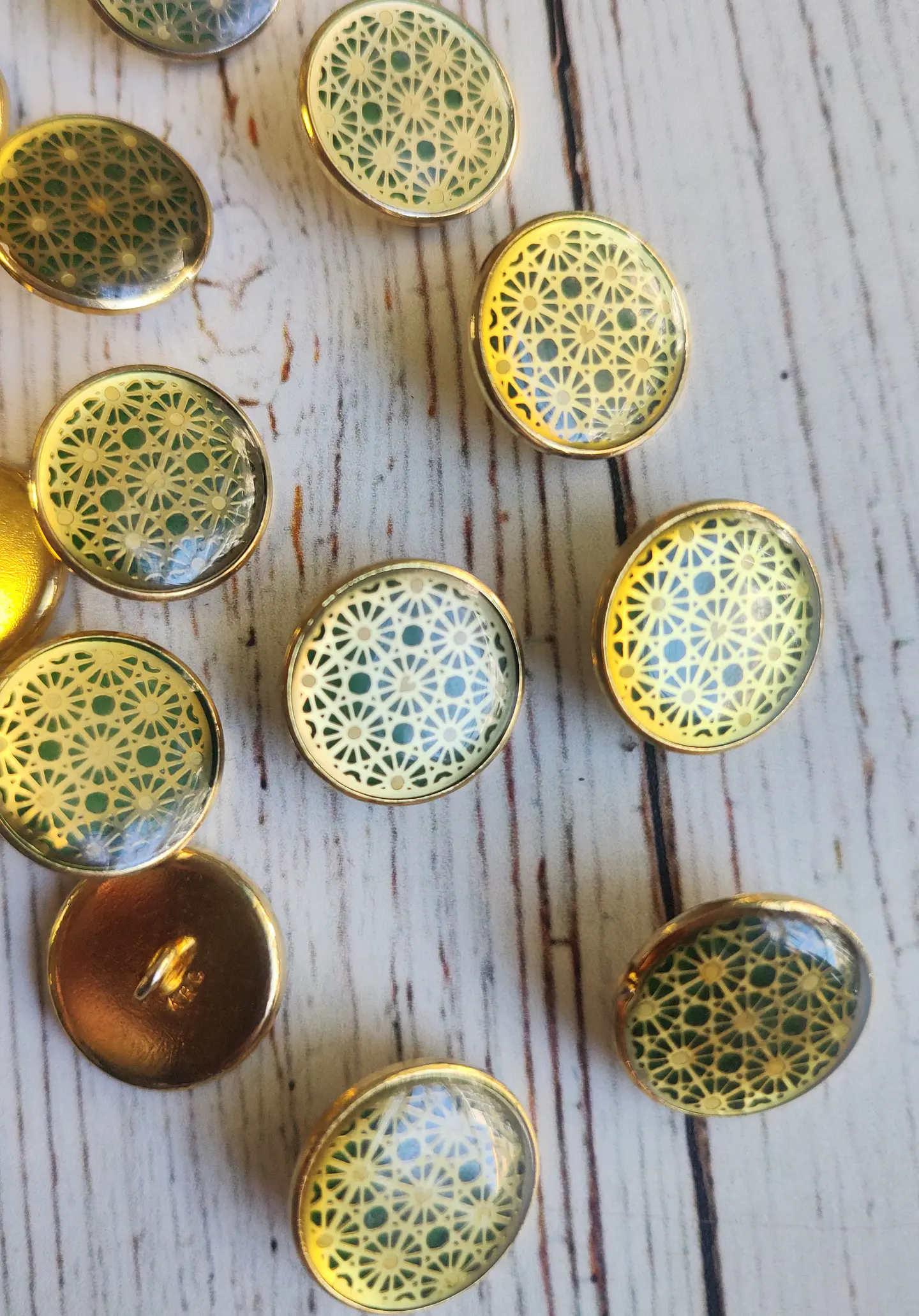 Botón Lacería 20mm 2