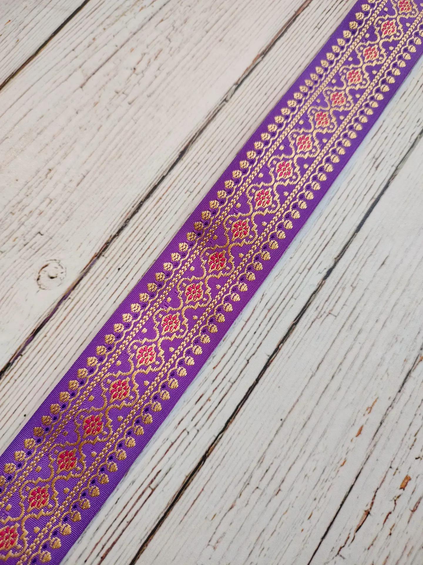 Cinta Bali Morada por metro 2