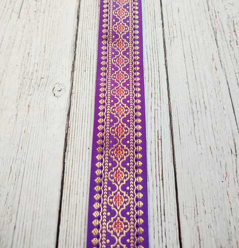 Cinta Bali Morada por metro