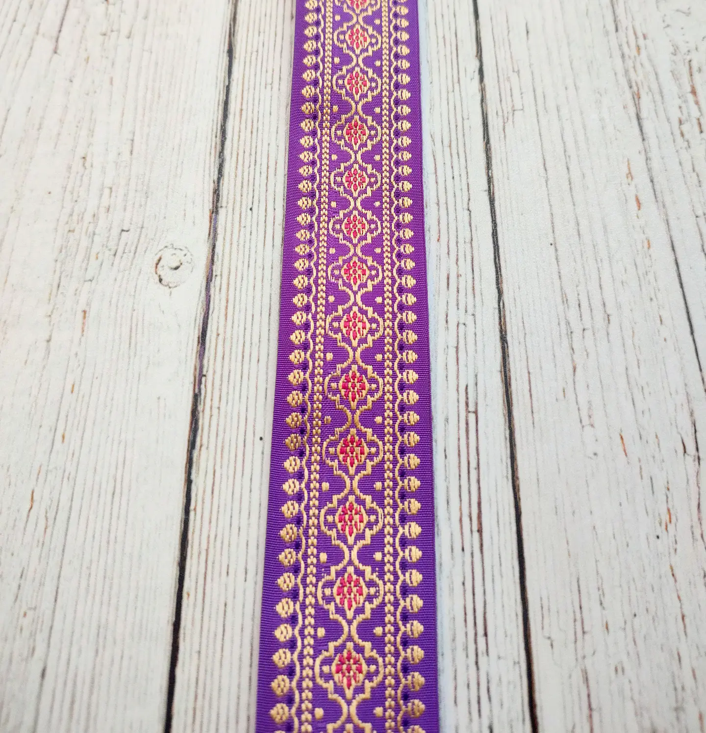 Cinta Bali Morada por metro 1