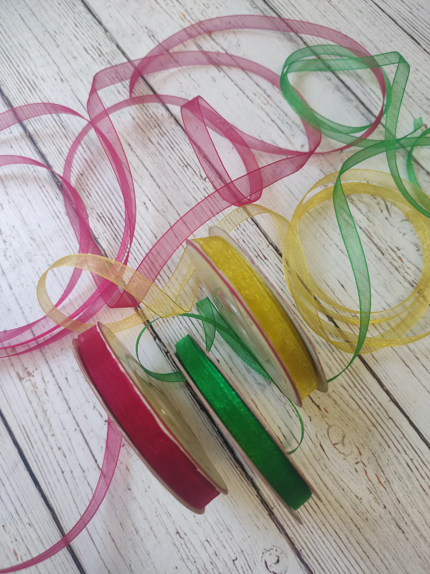Cinta Organza 7mm 27mt 1