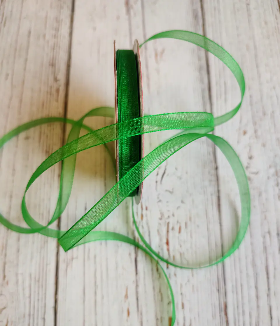 Cinta Organza 7mm 27mt 10