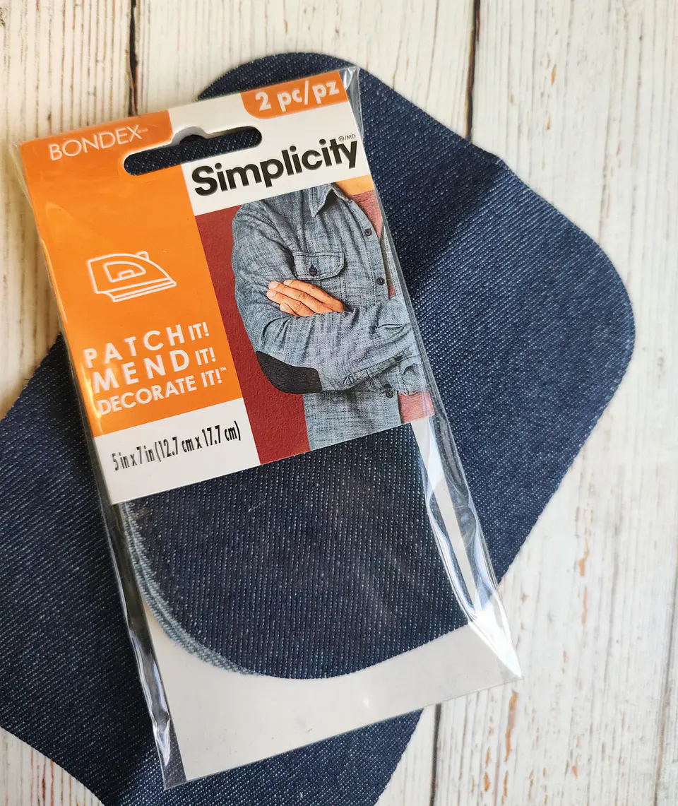 Par de Parches termoadhesivos Denim 1
