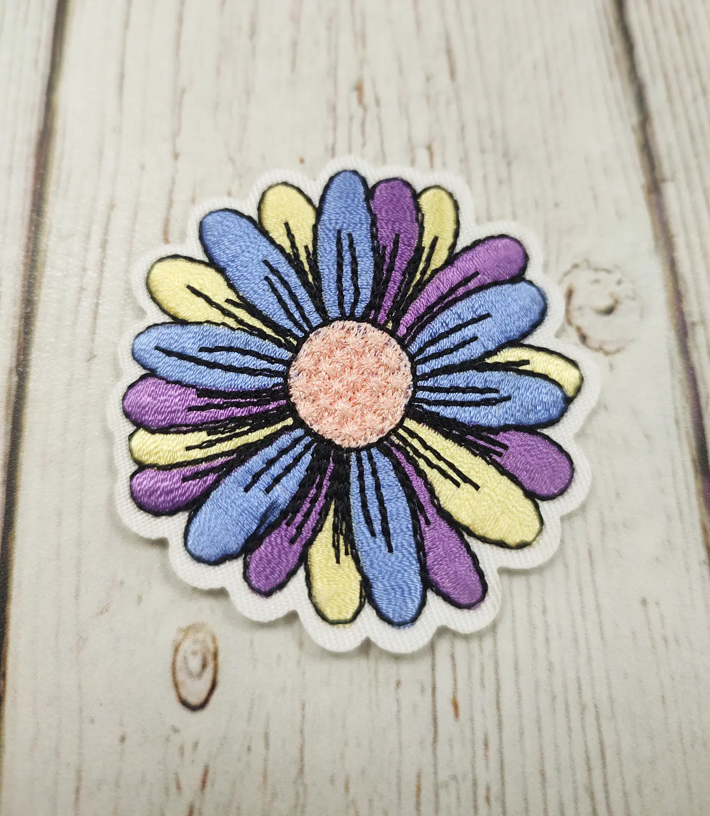 Parche Flor Colorida 1