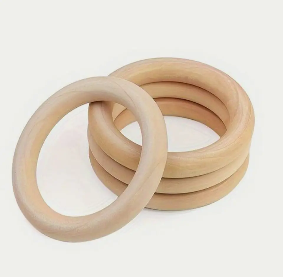Argollas madera (5und) 1