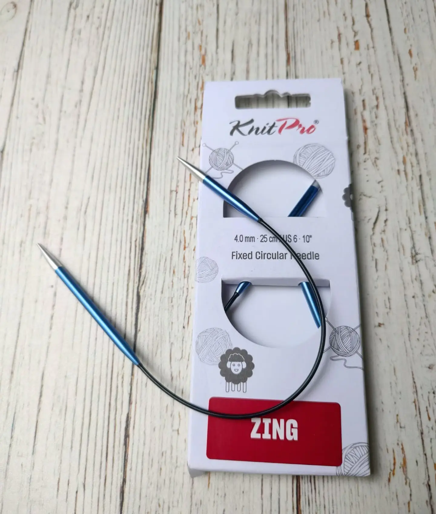 Palillos Circulares Zing cortos asimétricos 25cm 1