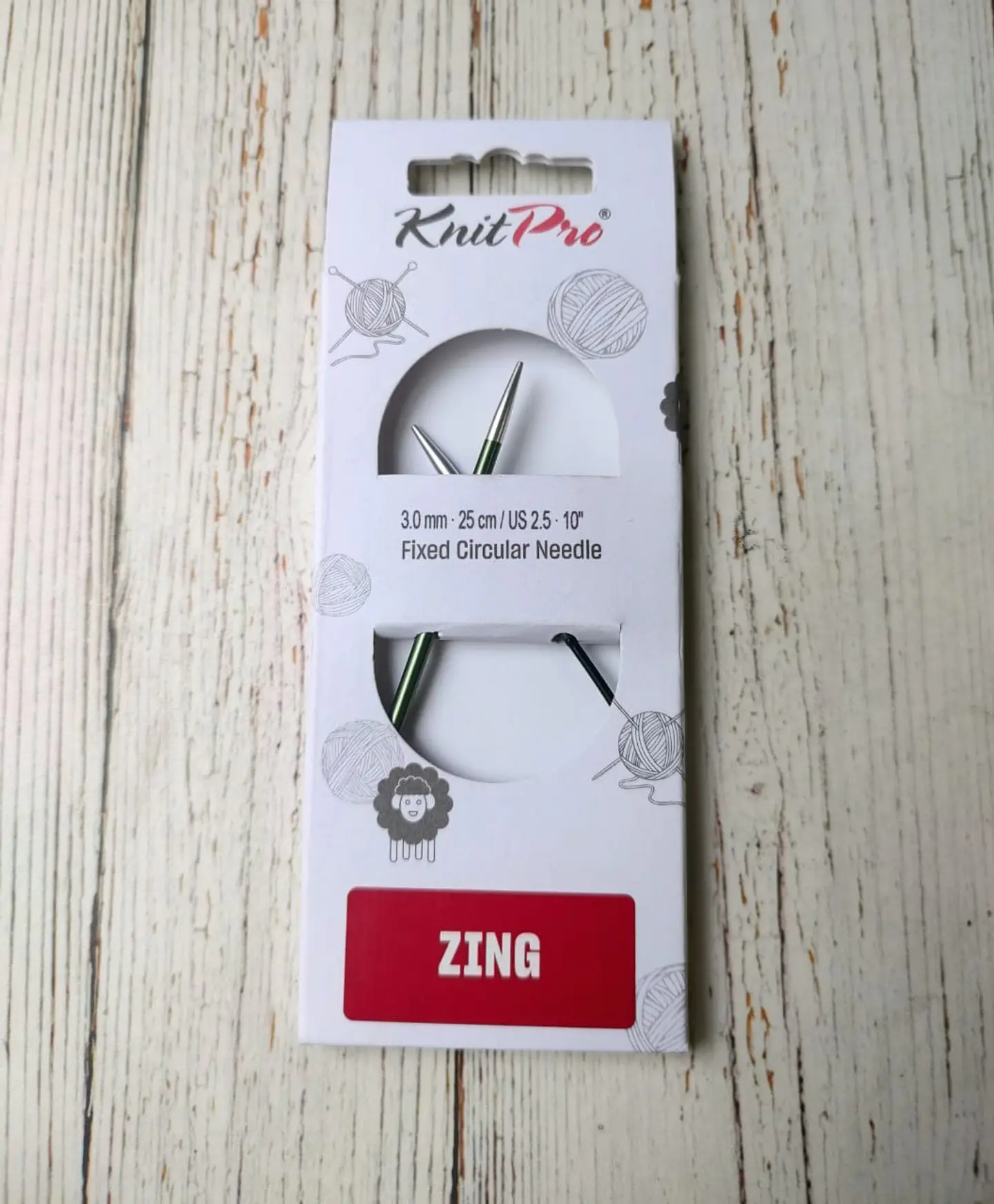 Palillos Circulares Zing cortos asimétricos 25cm 4