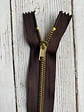 Cierre bronce 18cm #5 - Miniatura 2