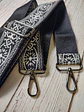 Correa para bolso Folk Negro - Miniatura 1