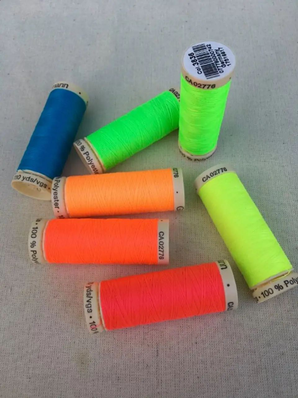 Set hilos neón Gütermann 1