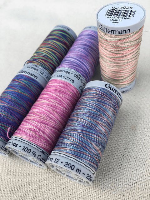 Hilo Algodón Sulky 12 Multicolor