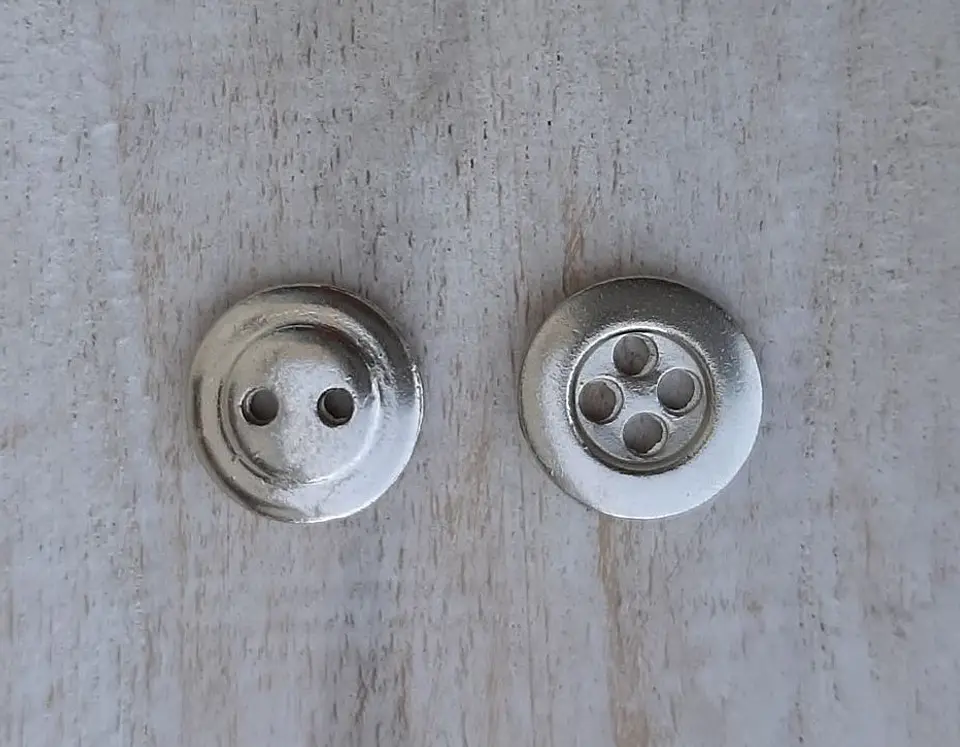 Set botones metálicos 12mm 2