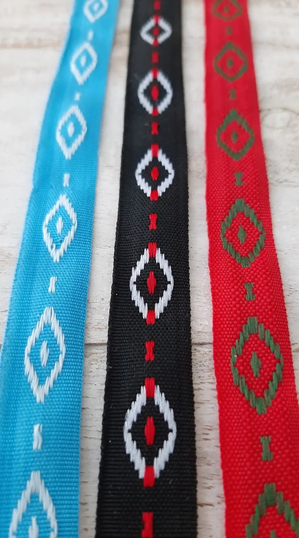 Cintas Jacquard Geométrica 3 metros 1