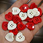 Botones Corazón 15mm por set - Miniatura 2