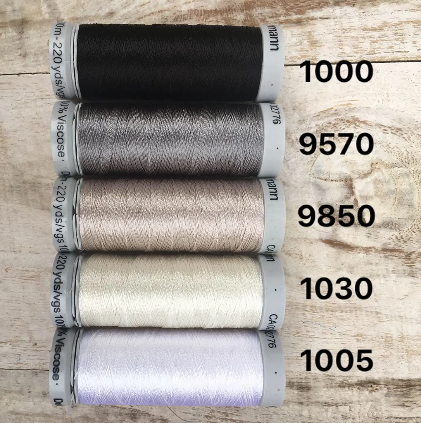 Hilo Dekor Viscose Gütermann 2