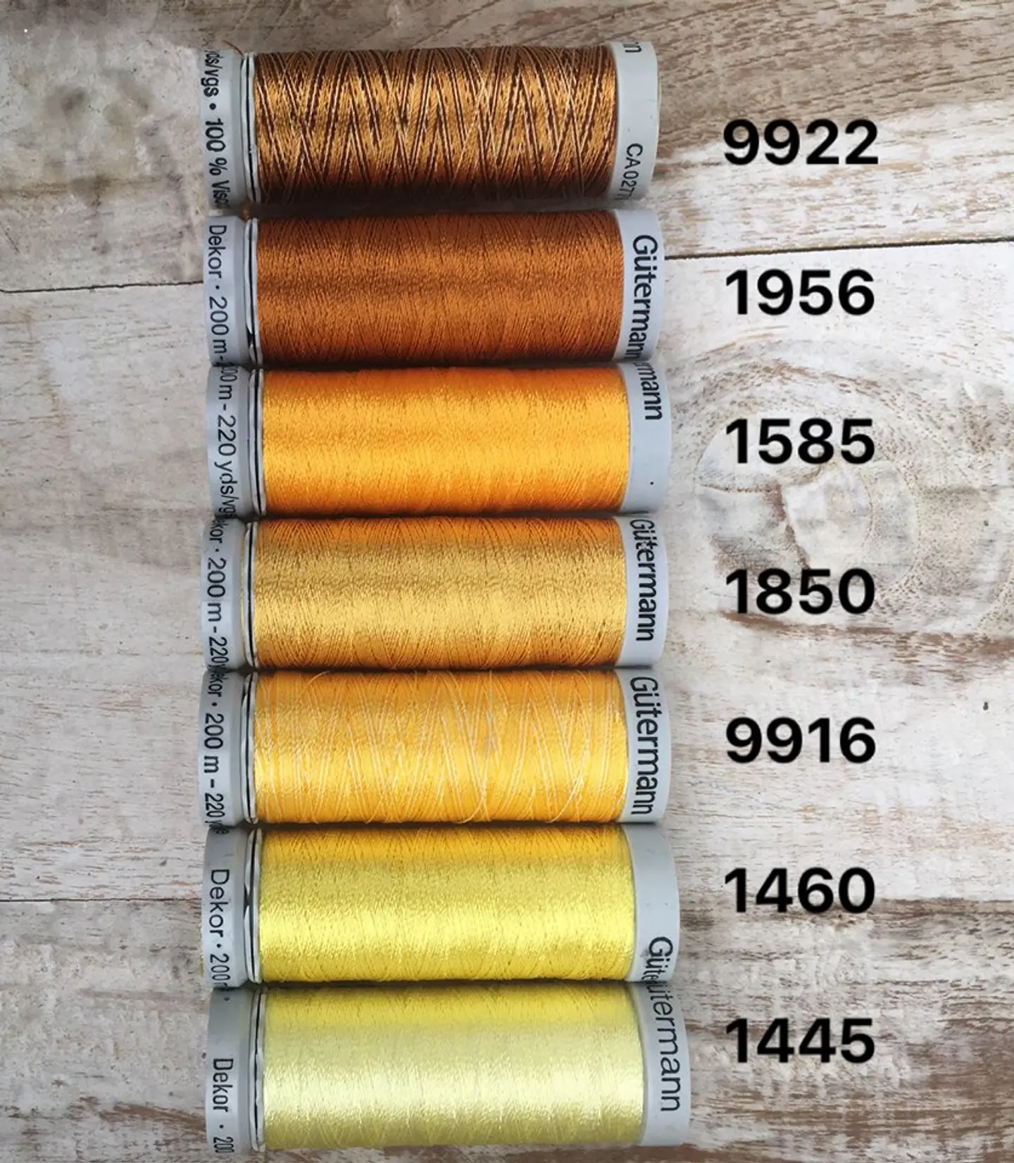 Hilo Dekor Viscose Gütermann 4