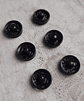 Set 6 broches a presión negro - Miniatura 2