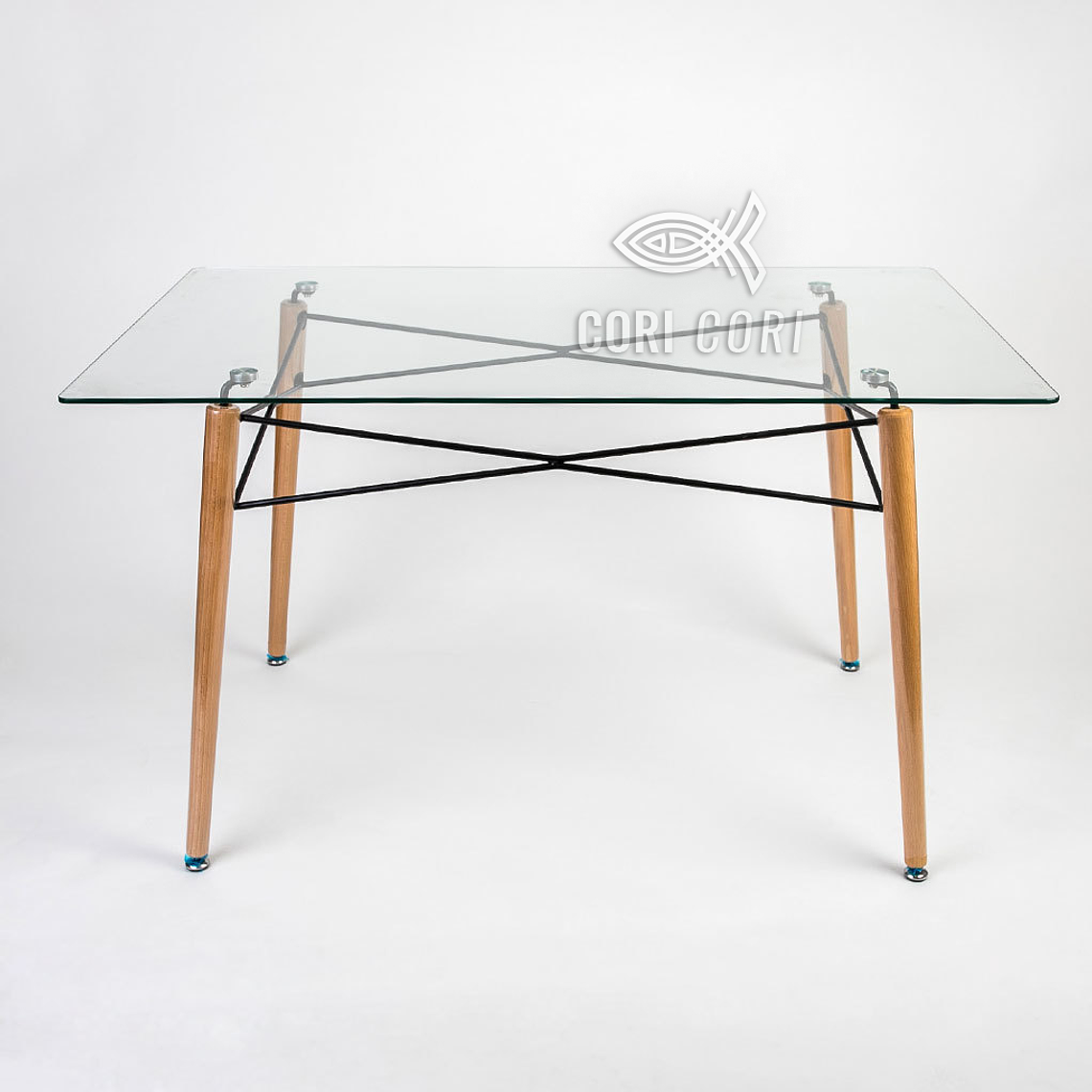 Mesa Crox de Vidrio Rectangular 140x90cms 1