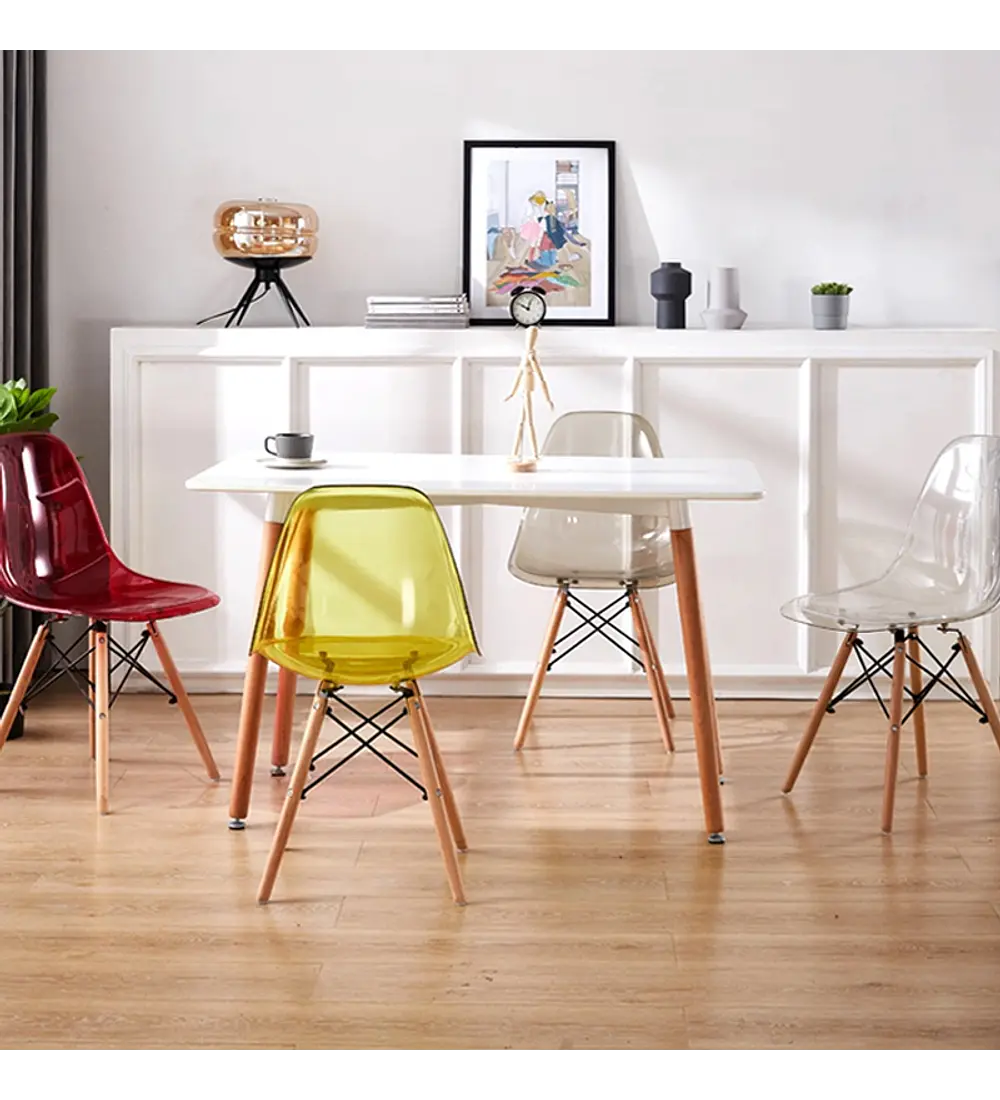 Silla Eames Transparente