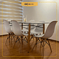 Mesa Crox 140x80cms + 6 Sillas Eames - Miniatura 1