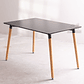 Comedor Mesa Rectangular Melamina 120 x 80 +  4 Sillas Eames - Miniatura 13