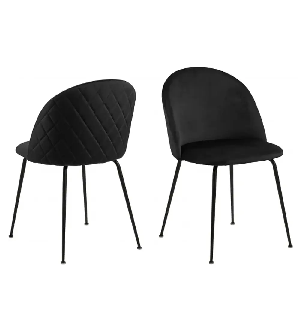 2da Seleccion.- Silla Black Velvet
