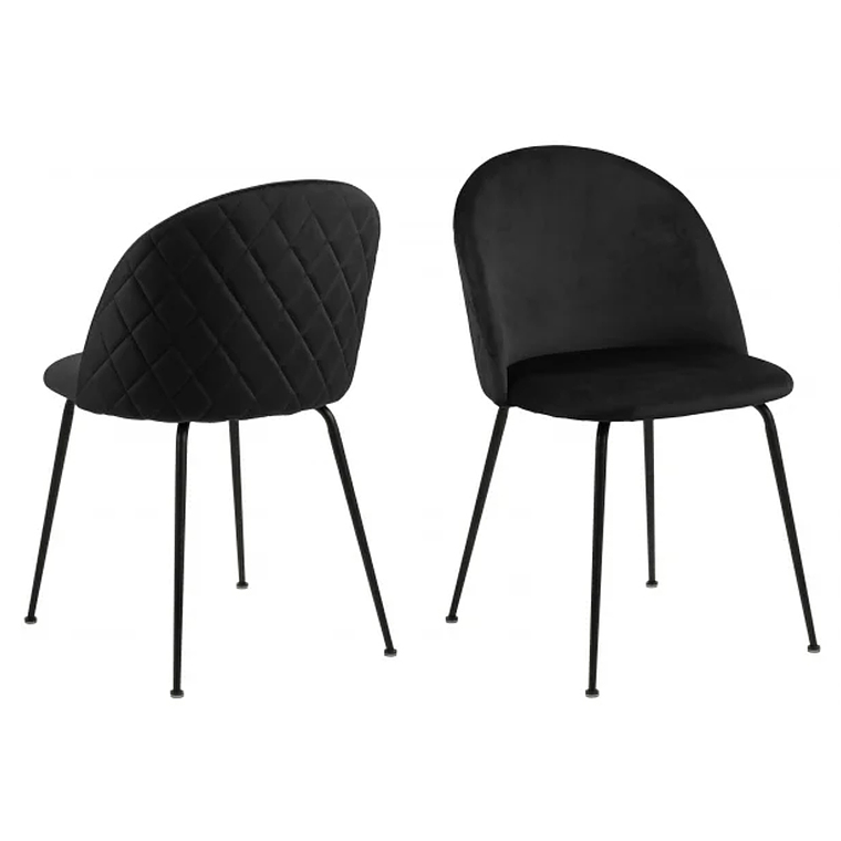 2da Seleccion.- Silla Black Velvet 4