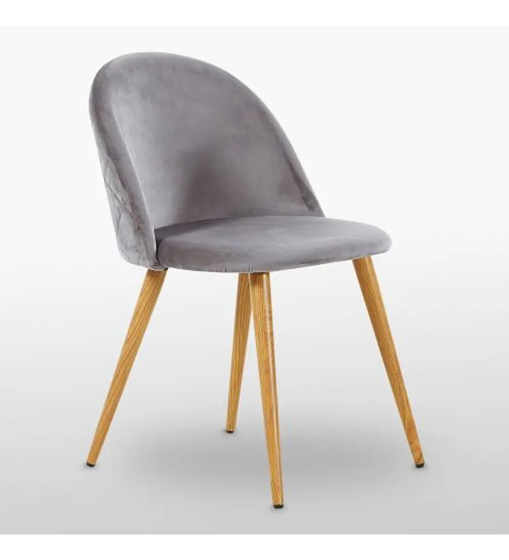 Comedor Medlock 140x90cm + 4 Sillas Bread Lino Wood
