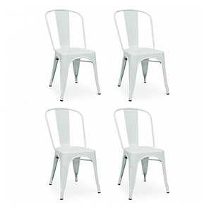 Pack 4 Sillas Tolix  Industriales